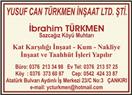 Yusuf Can Türkmen İnşaat Ltd.Şti. - Çankırı